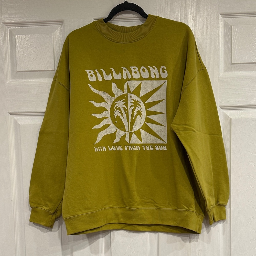 Billabong Sunburst yellow/green Crewneck Sweatshirt